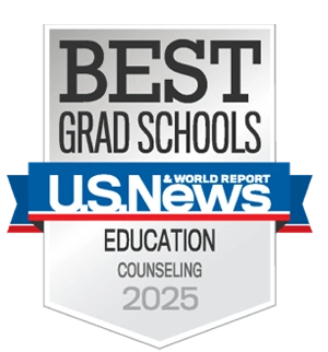 USN Badge Best Grad Schools Education Counseliing 2025