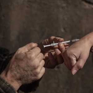needle in hand