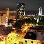 city view at night