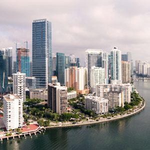 Miami Beach coast line