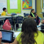 children in classroom