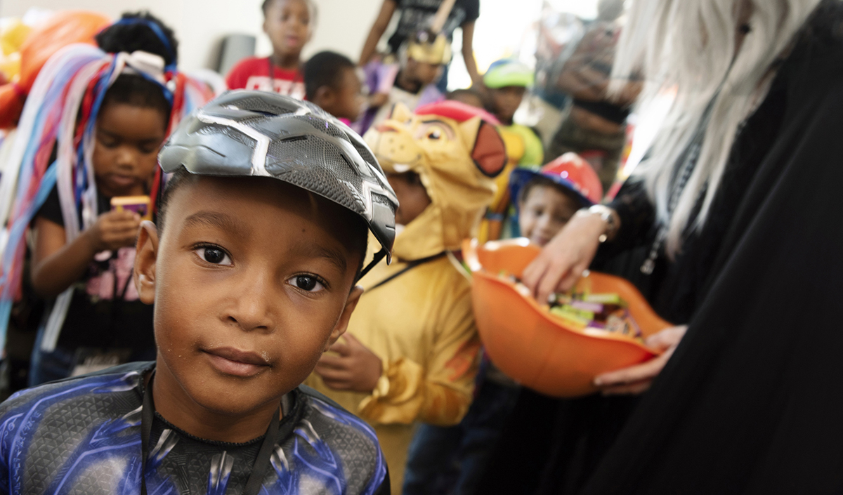 children in costumes