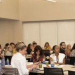 people at conference