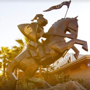 UCF Knight statue