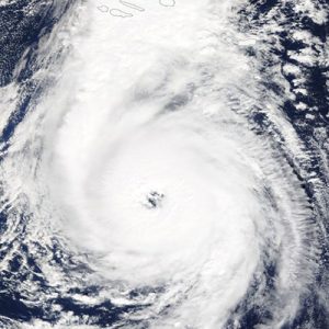hurricane satellite image