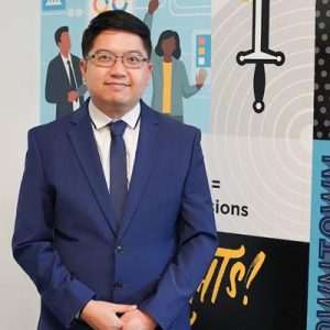 Giang Vu from the School of Global Health Management and Informatics