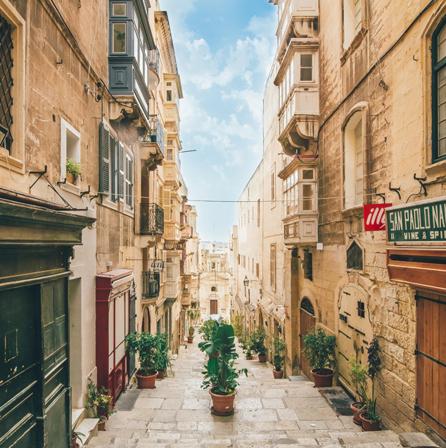 Malta street scene