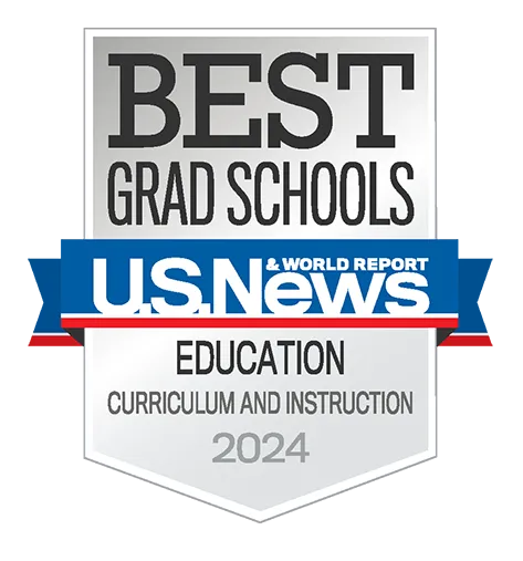 US News Best Grad Schools Badge Curriculum and Instruction 2024
