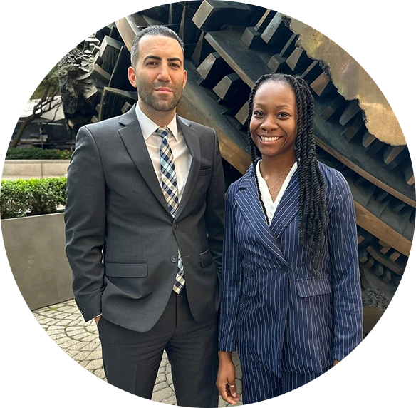 Jason Washington and Ashley Pierre