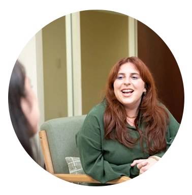 Woman in counseling session