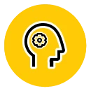 Self-reflective Reflective icon