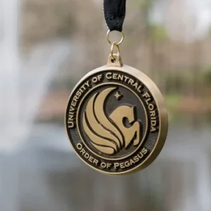 UCF seal pendant on laniard