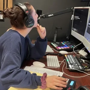 Claire Macchiarola, executive producer for podcasts